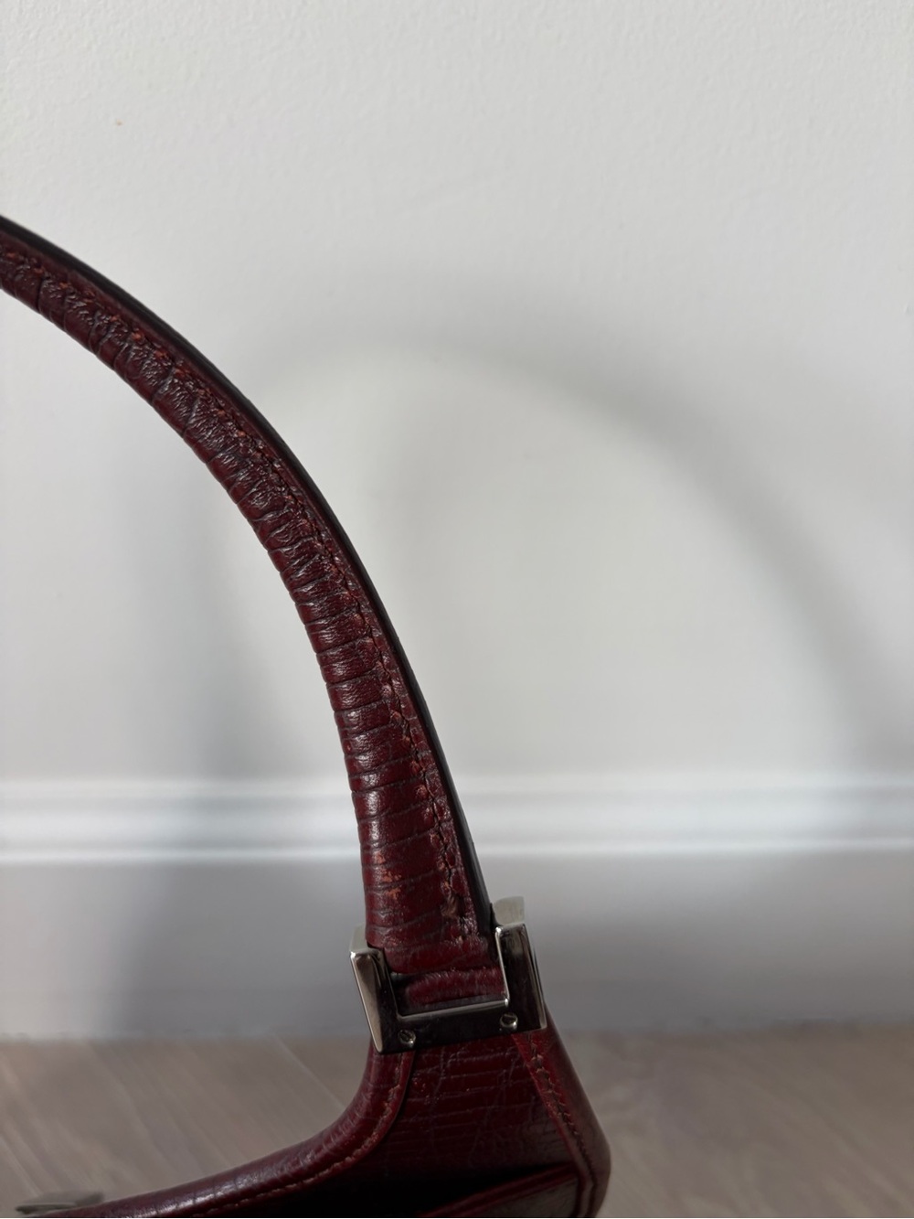 Gucci Jackie Bardot Mini Bag - excellent condition. Burgundy/Bordeaux/Brown - Picture 13 of 16